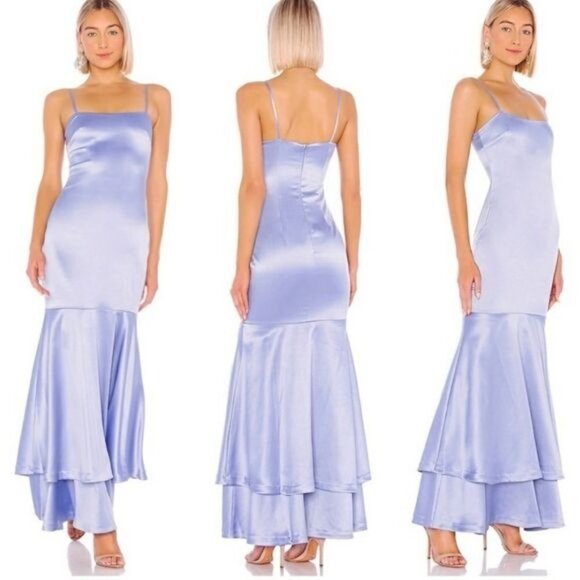 NWT LIKELY Aurora Gown‎ in Periwinkle Size 14 - Picture 1 of 11